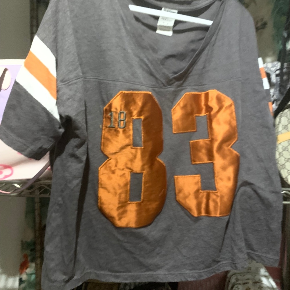 Vs PINK TEXAS crop top